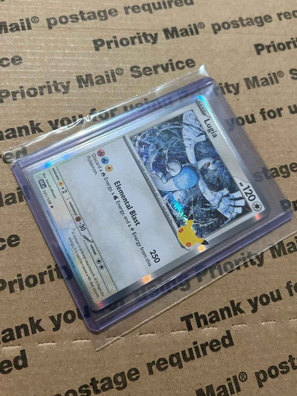 Pokemon holo lugia